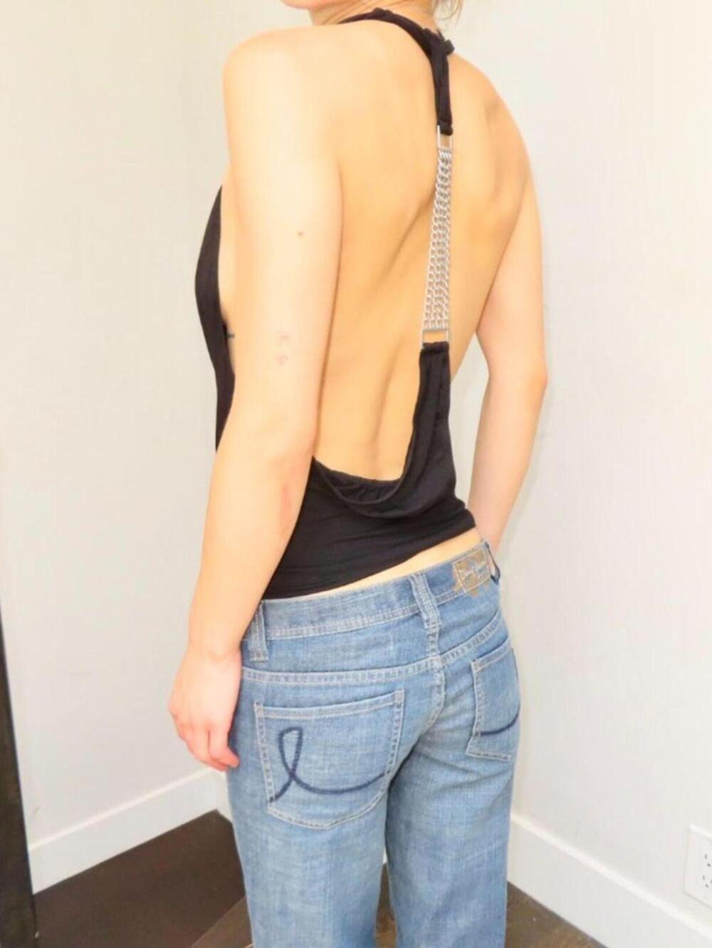 Women's Black Vests-tanks-cami